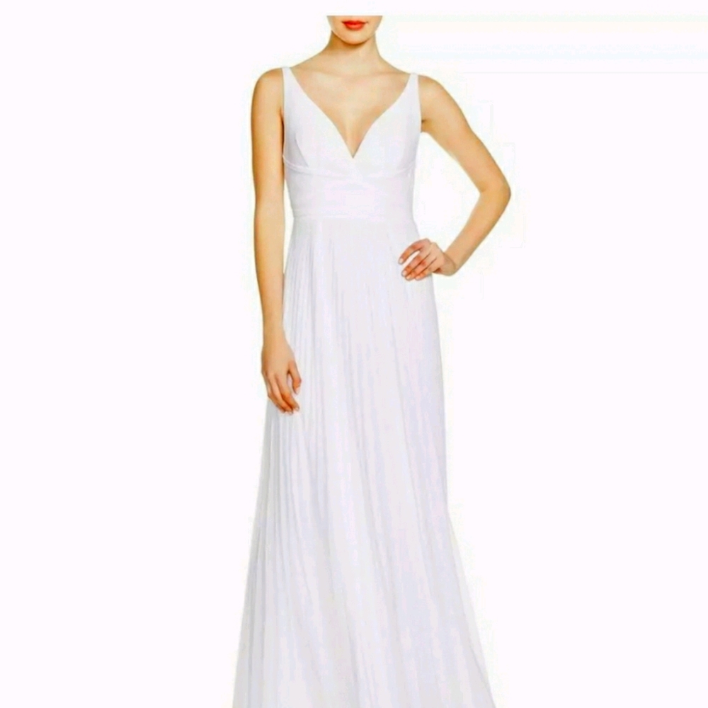 BRAND NEW White Flowy Maxi Dress
